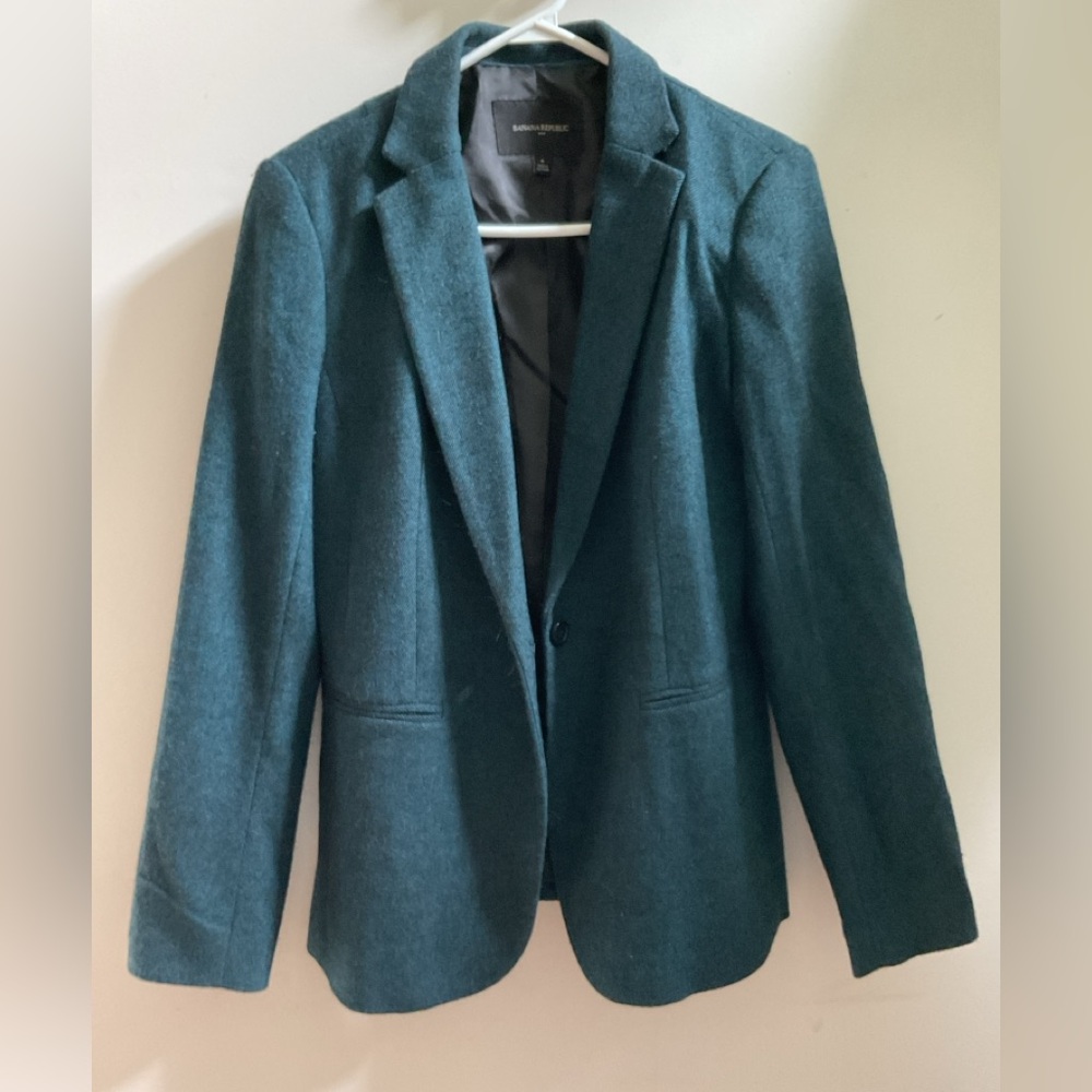 Banana Republic Green Blazer size 6